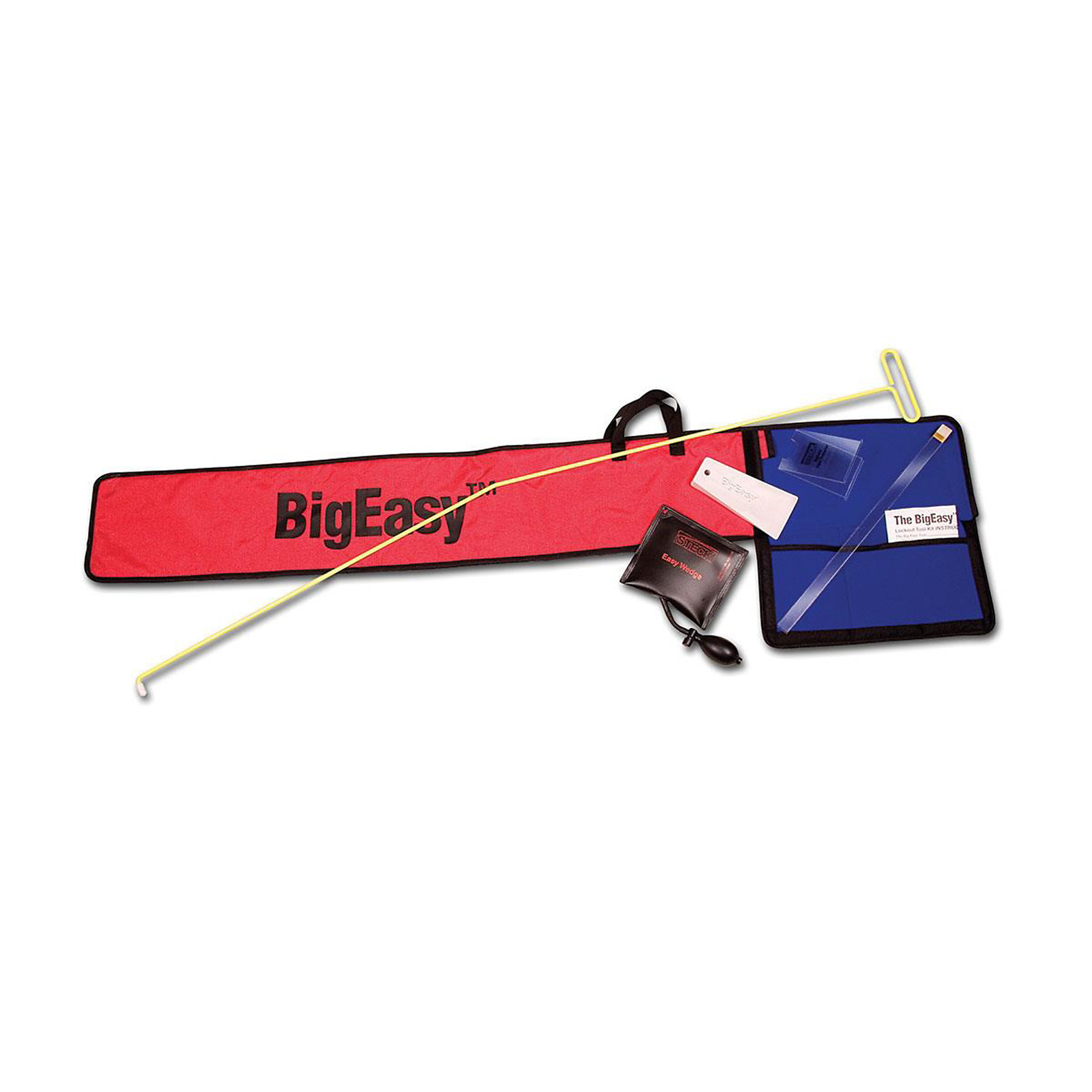 Steck Manufacturing Big Easy Glo Kit with Carrying Case — 55in. Length, Non-Marring Wedge, Lock Knob Lifter, Paint Protector, Model# STC32955DLX
